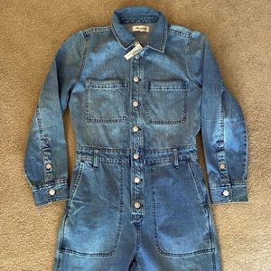 Madewell Denim Glenroy Jumpsuit Medium
